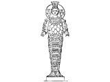 Diana of Ephesus. The many appendiges were thought to be breasts, but may be testicles of castrated adherants.